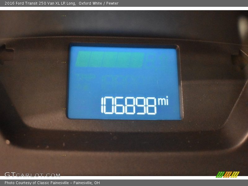 Oxford White / Pewter 2016 Ford Transit 250 Van XL LR Long