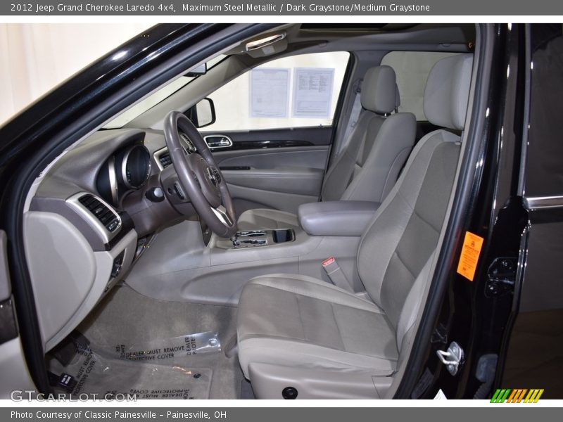 Maximum Steel Metallic / Dark Graystone/Medium Graystone 2012 Jeep Grand Cherokee Laredo 4x4