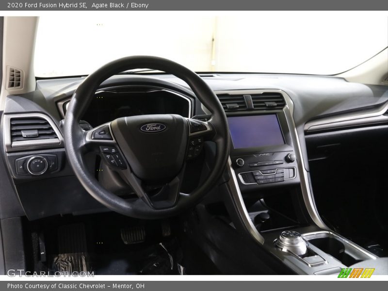 Agate Black / Ebony 2020 Ford Fusion Hybrid SE