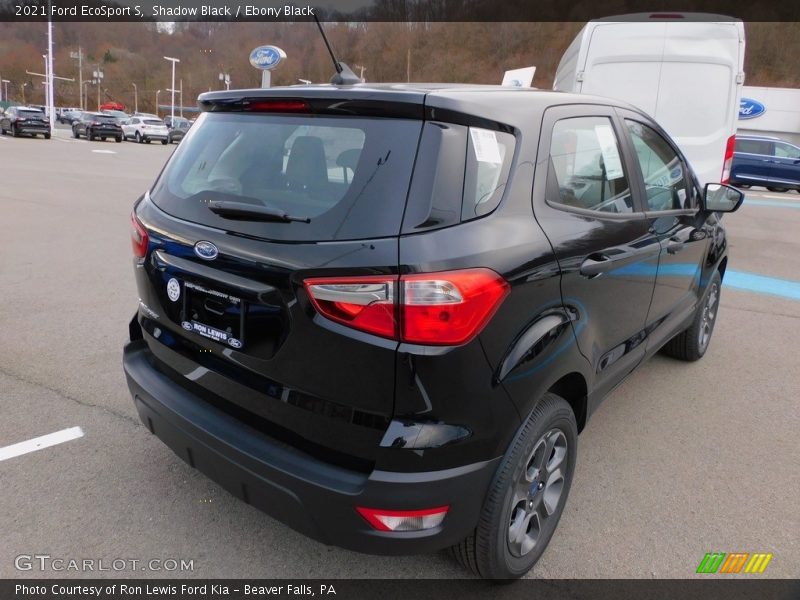 Shadow Black / Ebony Black 2021 Ford EcoSport S