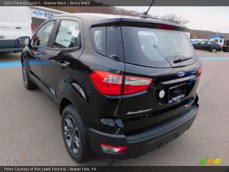 Shadow Black / Ebony Black 2021 Ford EcoSport S