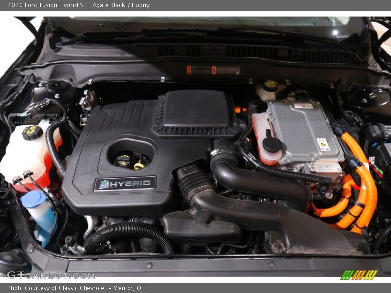 Agate Black / Ebony 2020 Ford Fusion Hybrid SE