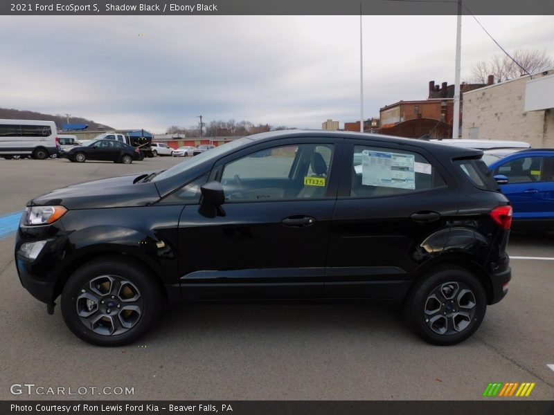 Shadow Black / Ebony Black 2021 Ford EcoSport S