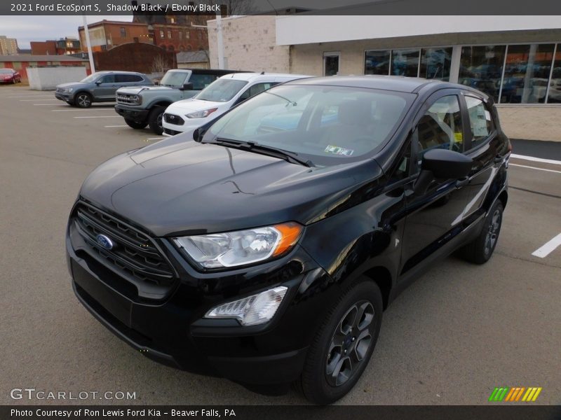Shadow Black / Ebony Black 2021 Ford EcoSport S