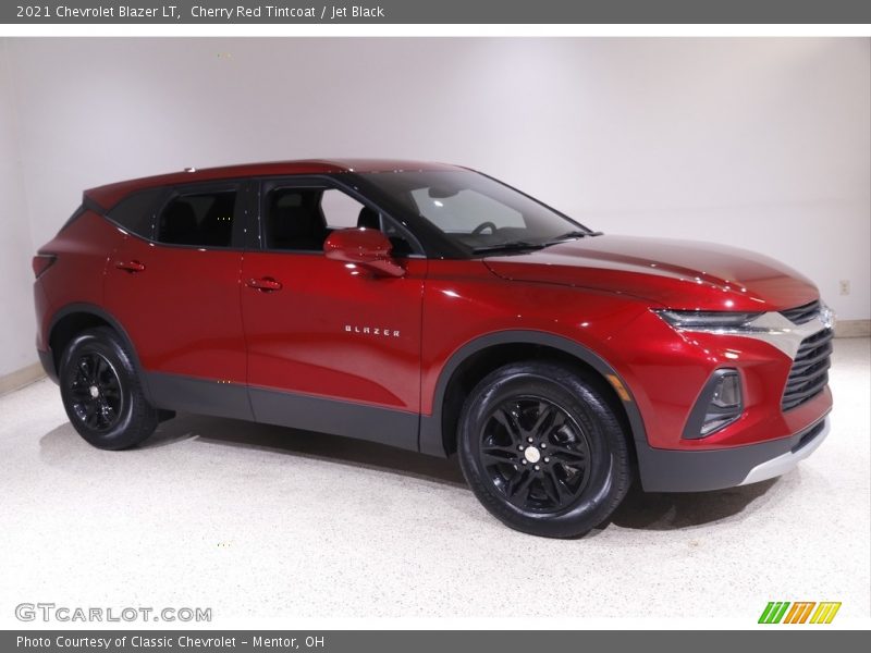 Cherry Red Tintcoat / Jet Black 2021 Chevrolet Blazer LT
