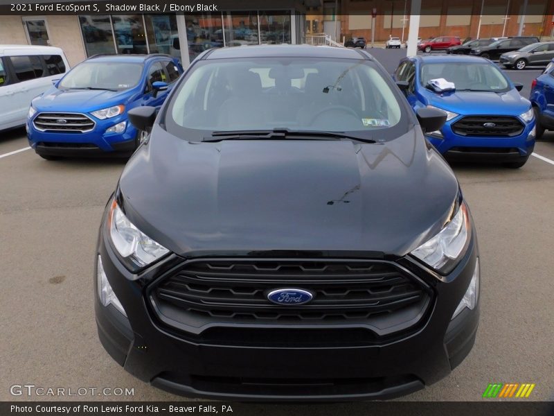Shadow Black / Ebony Black 2021 Ford EcoSport S