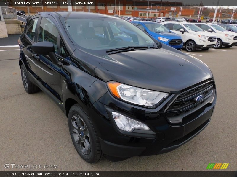 Shadow Black / Ebony Black 2021 Ford EcoSport S