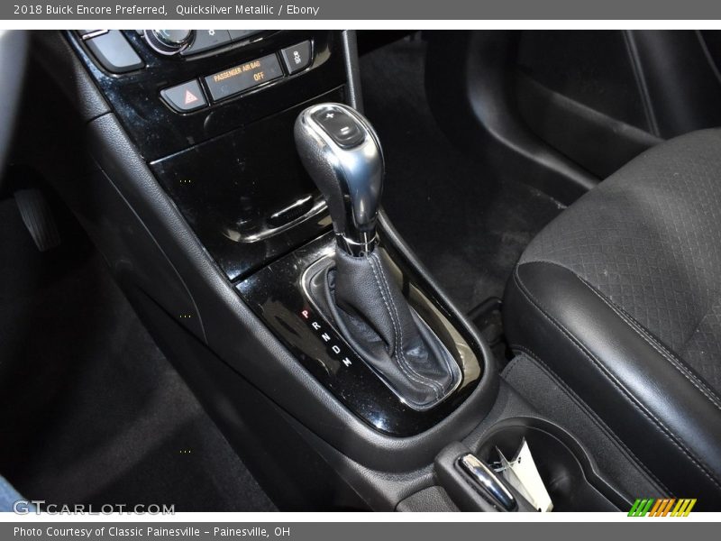 Quicksilver Metallic / Ebony 2018 Buick Encore Preferred