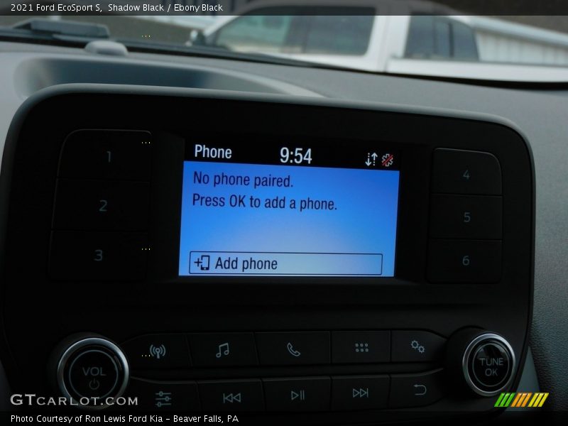 Shadow Black / Ebony Black 2021 Ford EcoSport S