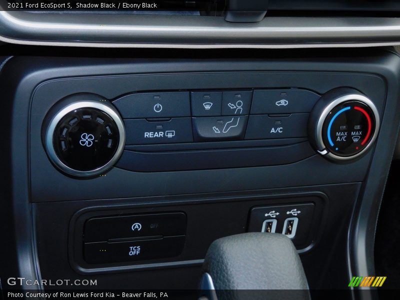 Shadow Black / Ebony Black 2021 Ford EcoSport S