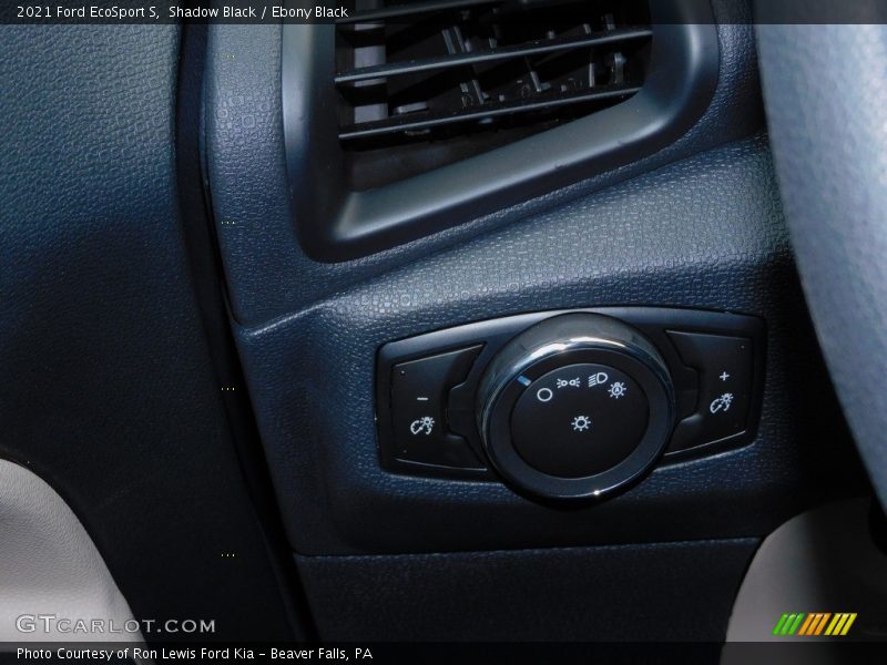 Shadow Black / Ebony Black 2021 Ford EcoSport S