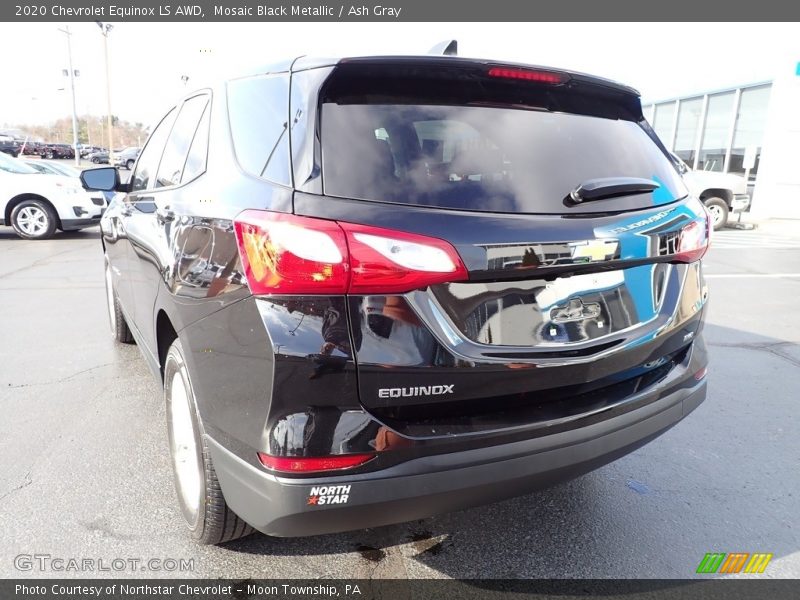 Mosaic Black Metallic / Ash Gray 2020 Chevrolet Equinox LS AWD