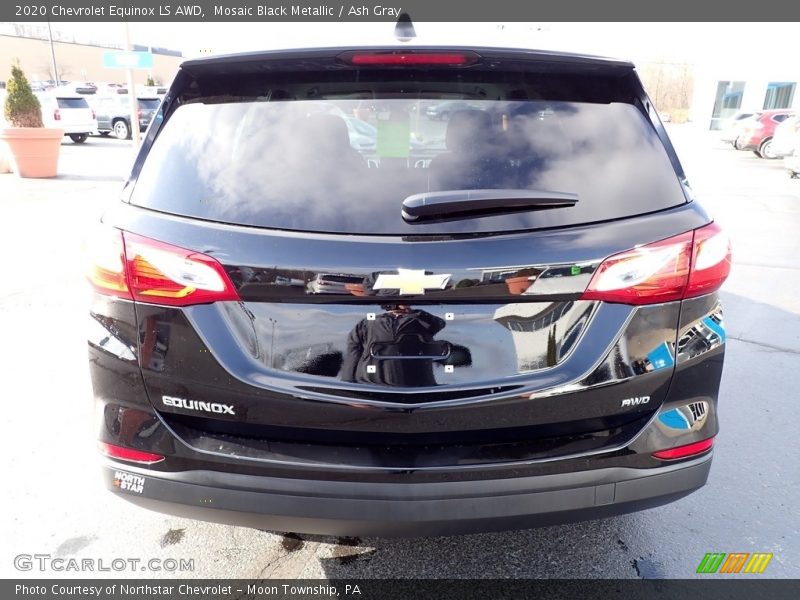 Mosaic Black Metallic / Ash Gray 2020 Chevrolet Equinox LS AWD