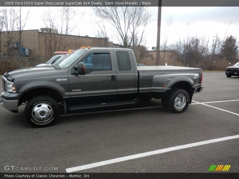  2005 F350 Super Duty Lariat SuperCab 4x4 Dually Dark Stone Metallic