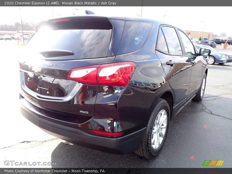 Mosaic Black Metallic / Ash Gray 2020 Chevrolet Equinox LS AWD