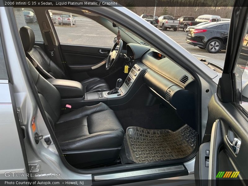 Liquid Platinum Metallic / Graphite 2006 Infiniti G 35 x Sedan
