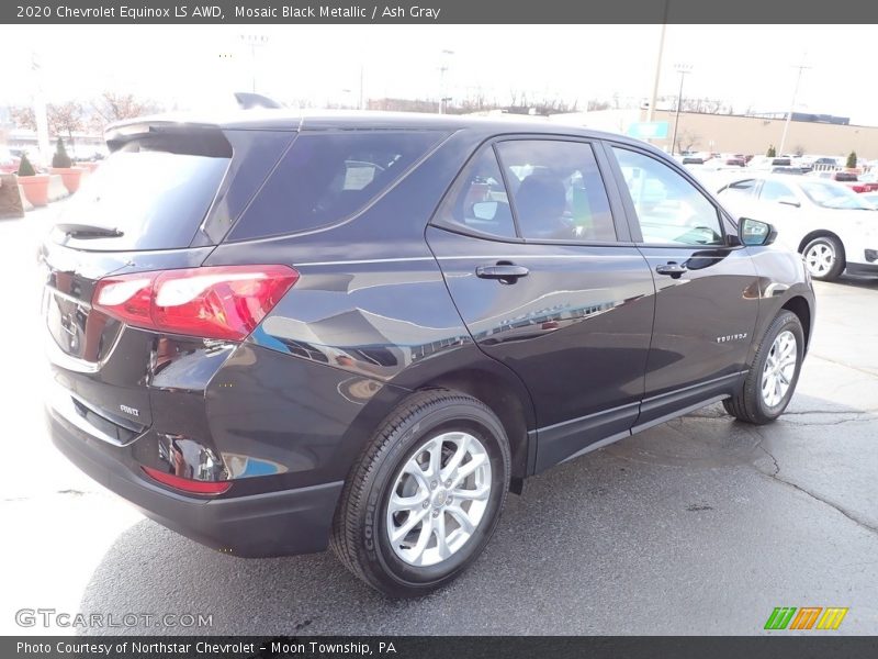Mosaic Black Metallic / Ash Gray 2020 Chevrolet Equinox LS AWD