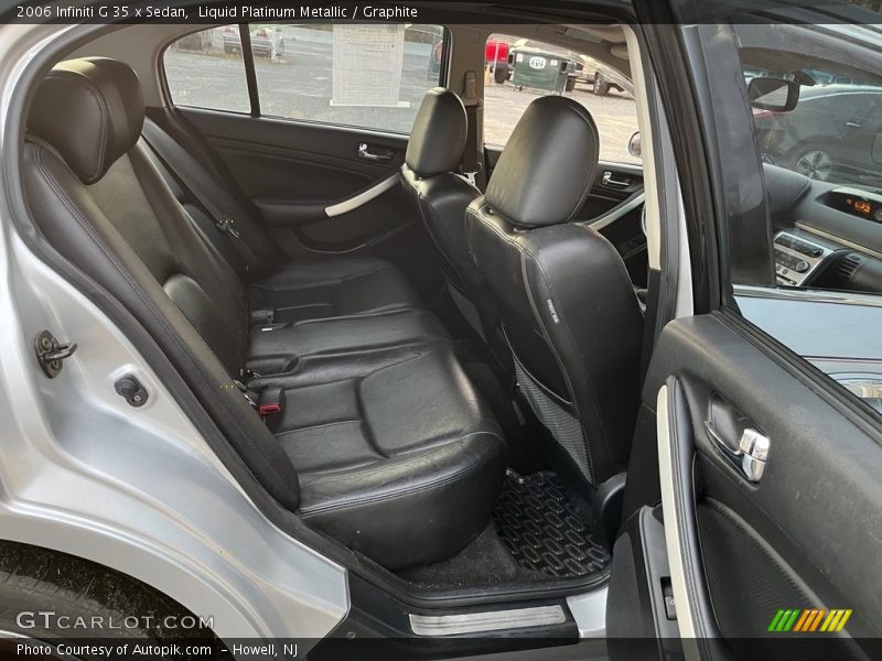 Liquid Platinum Metallic / Graphite 2006 Infiniti G 35 x Sedan