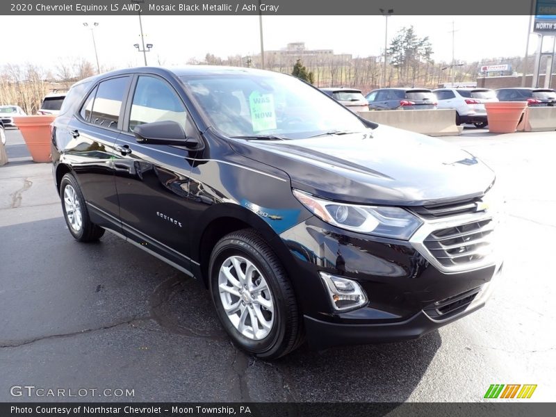 Mosaic Black Metallic / Ash Gray 2020 Chevrolet Equinox LS AWD
