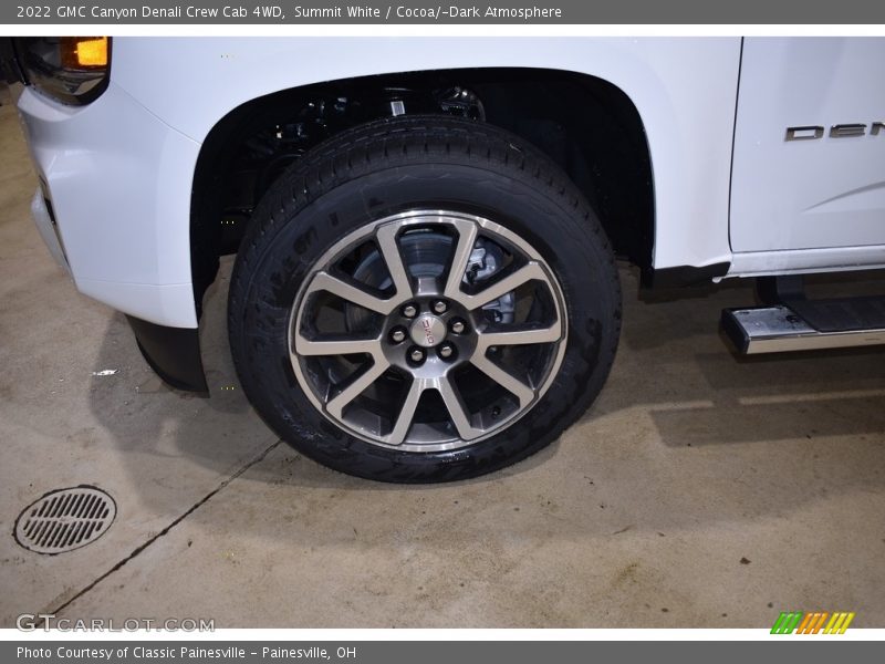 Summit White / Cocoa/­Dark Atmosphere 2022 GMC Canyon Denali Crew Cab 4WD