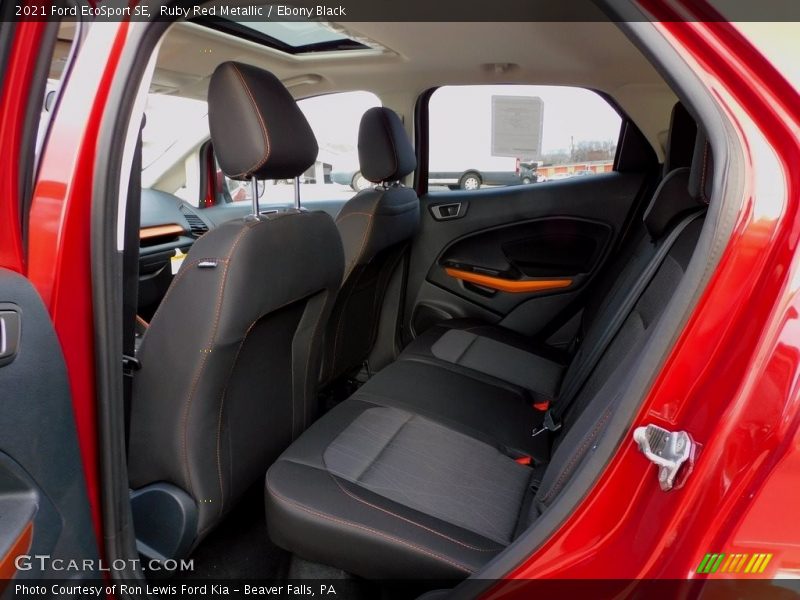 Ruby Red Metallic / Ebony Black 2021 Ford EcoSport SE