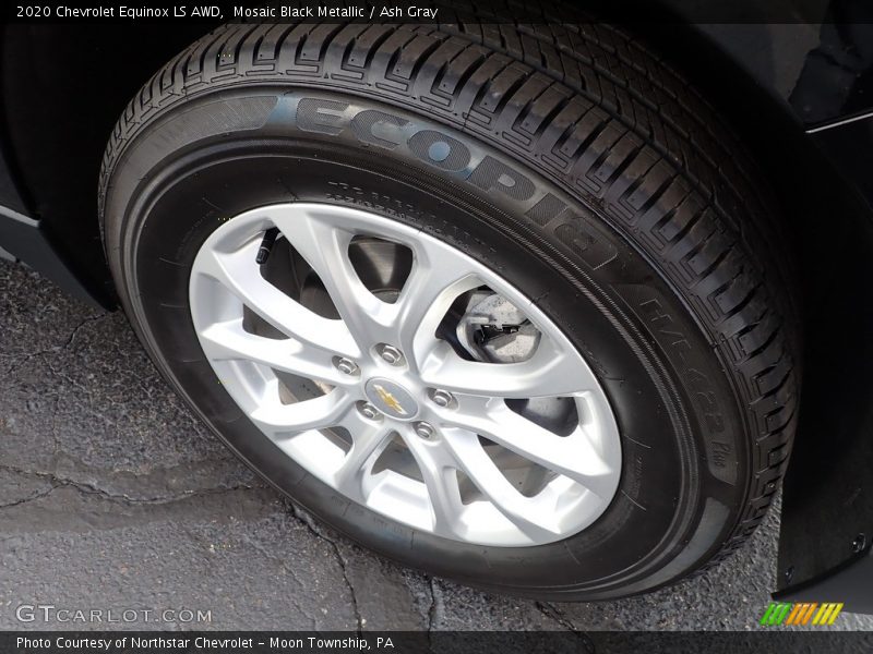 Mosaic Black Metallic / Ash Gray 2020 Chevrolet Equinox LS AWD