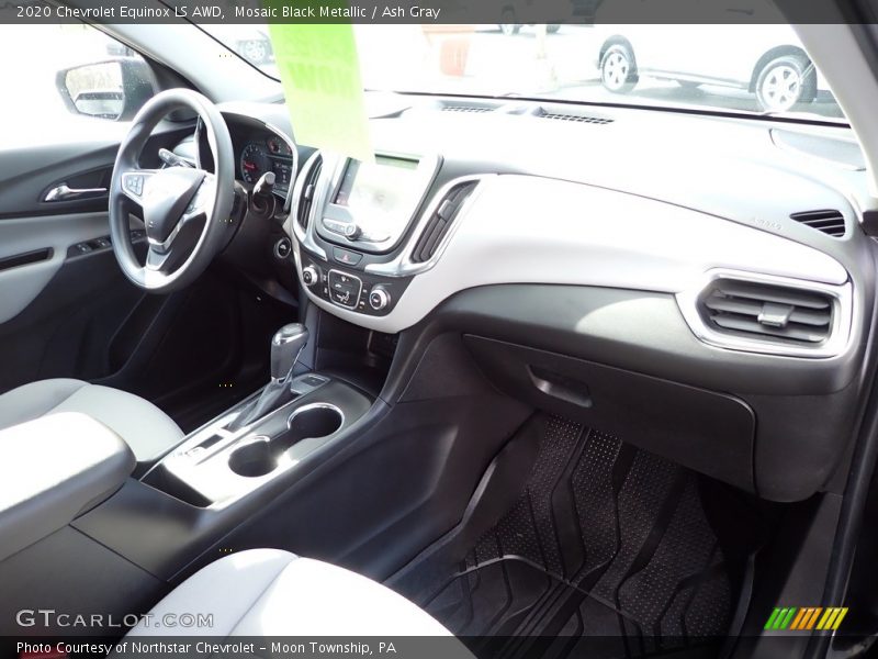 Mosaic Black Metallic / Ash Gray 2020 Chevrolet Equinox LS AWD