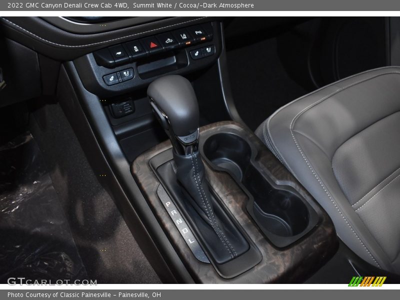 Summit White / Cocoa/­Dark Atmosphere 2022 GMC Canyon Denali Crew Cab 4WD