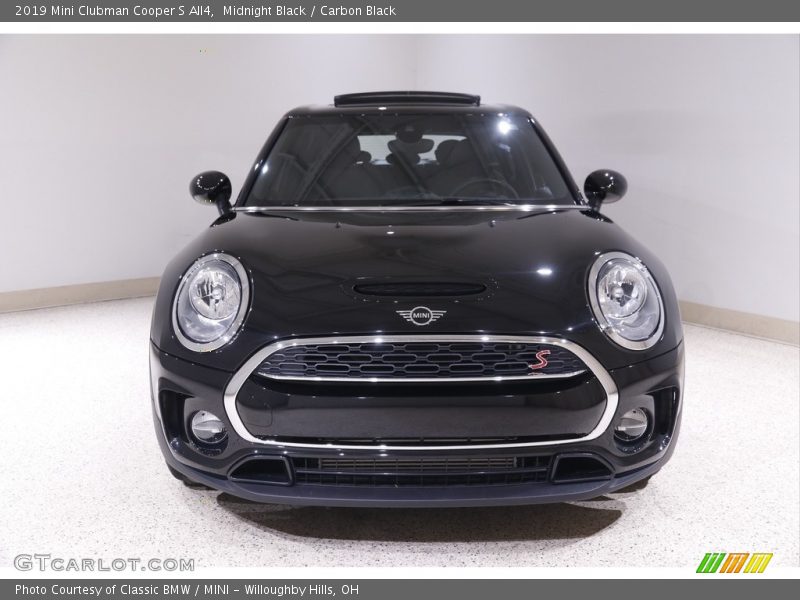 Midnight Black / Carbon Black 2019 Mini Clubman Cooper S All4