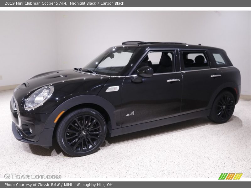Midnight Black / Carbon Black 2019 Mini Clubman Cooper S All4