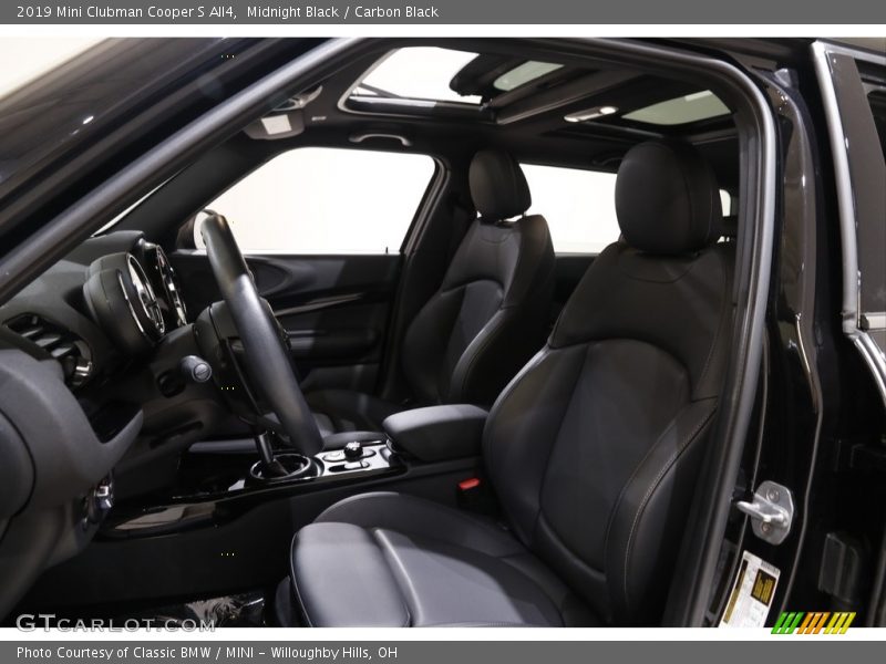 Midnight Black / Carbon Black 2019 Mini Clubman Cooper S All4