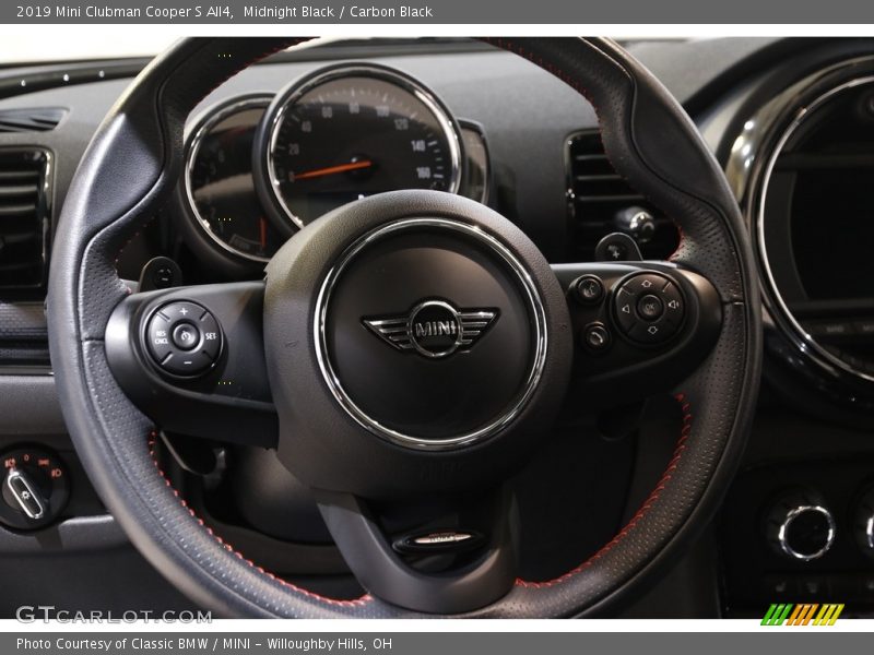 Midnight Black / Carbon Black 2019 Mini Clubman Cooper S All4
