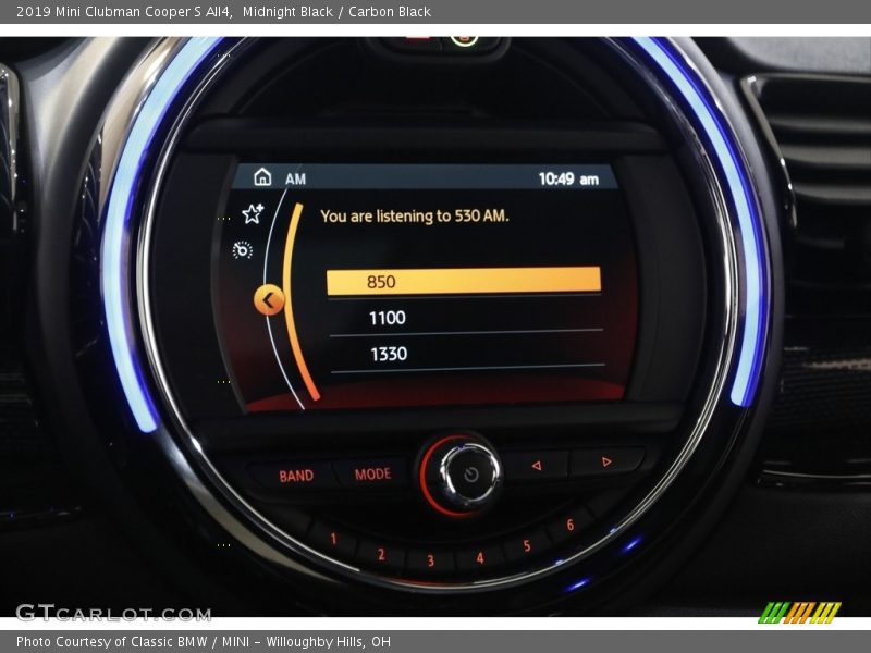 Midnight Black / Carbon Black 2019 Mini Clubman Cooper S All4