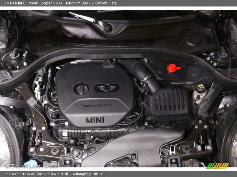 Midnight Black / Carbon Black 2019 Mini Clubman Cooper S All4