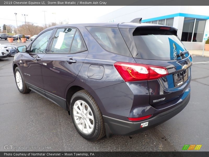 Storm Blue Metallic / Medium Ash Gray 2019 Chevrolet Equinox LS