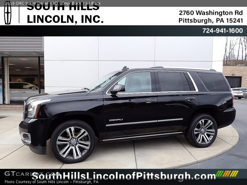 Onyx Black / Jet Black 2019 GMC Yukon Denali 4WD