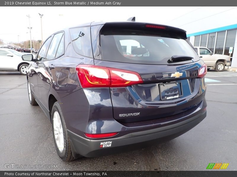 Storm Blue Metallic / Medium Ash Gray 2019 Chevrolet Equinox LS