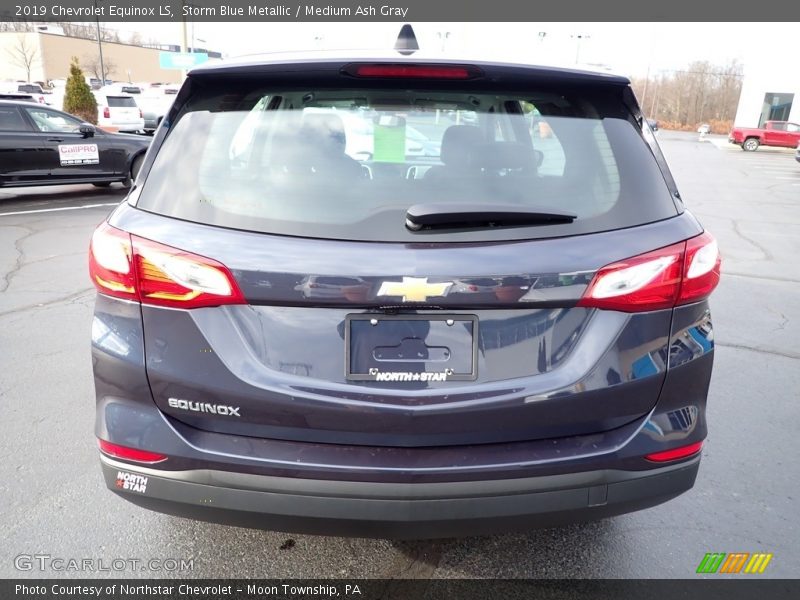 Storm Blue Metallic / Medium Ash Gray 2019 Chevrolet Equinox LS