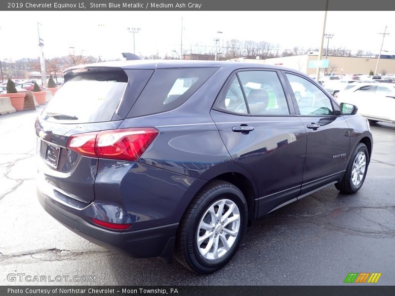 Storm Blue Metallic / Medium Ash Gray 2019 Chevrolet Equinox LS