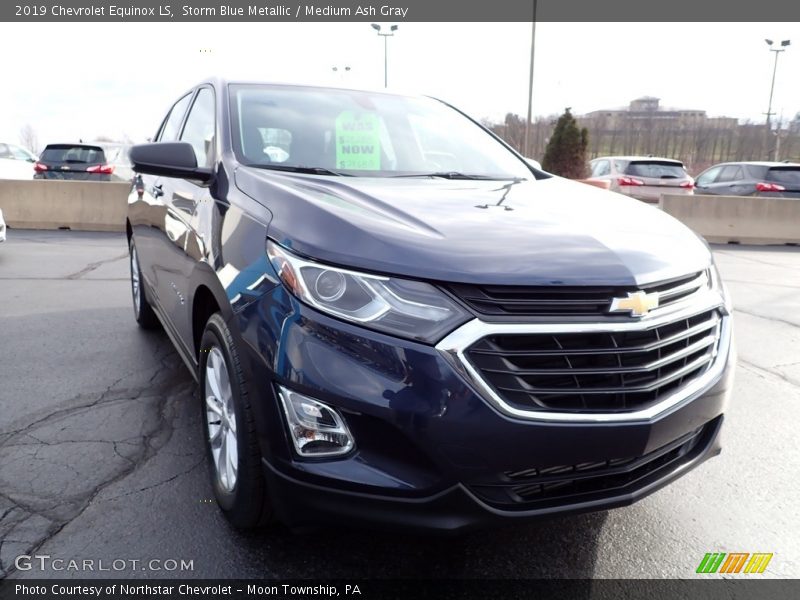 Storm Blue Metallic / Medium Ash Gray 2019 Chevrolet Equinox LS