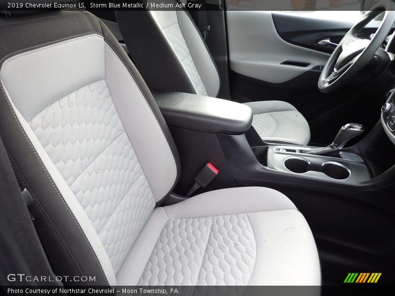 Storm Blue Metallic / Medium Ash Gray 2019 Chevrolet Equinox LS