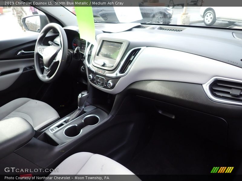 Storm Blue Metallic / Medium Ash Gray 2019 Chevrolet Equinox LS