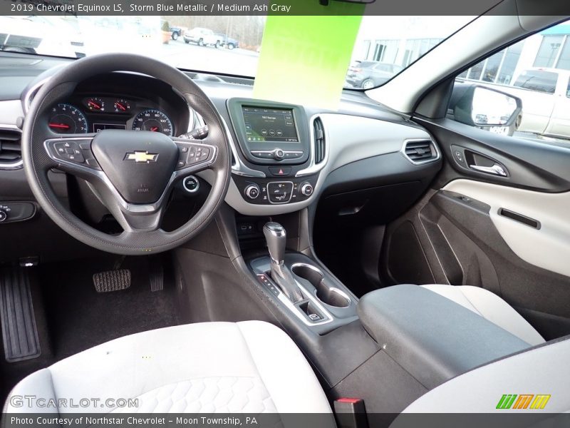 Storm Blue Metallic / Medium Ash Gray 2019 Chevrolet Equinox LS
