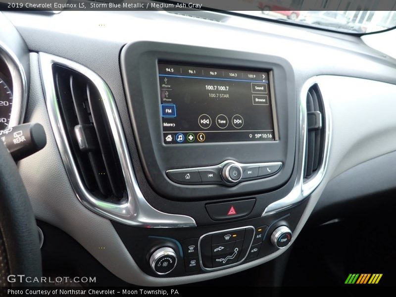 Storm Blue Metallic / Medium Ash Gray 2019 Chevrolet Equinox LS