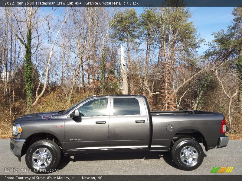 Granite Crystal Metallic / Black 2022 Ram 2500 Tradesman Crew Cab 4x4