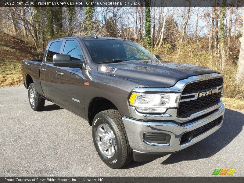 Granite Crystal Metallic / Black 2022 Ram 2500 Tradesman Crew Cab 4x4
