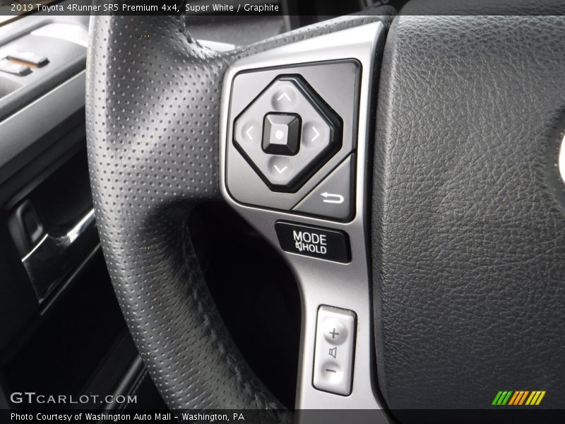 Super White / Graphite 2019 Toyota 4Runner SR5 Premium 4x4