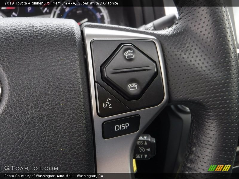 Super White / Graphite 2019 Toyota 4Runner SR5 Premium 4x4