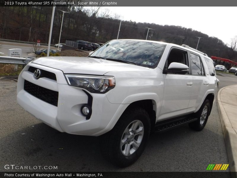 Super White / Graphite 2019 Toyota 4Runner SR5 Premium 4x4