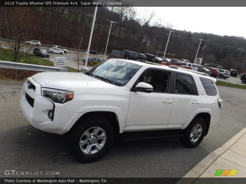 Super White / Graphite 2019 Toyota 4Runner SR5 Premium 4x4